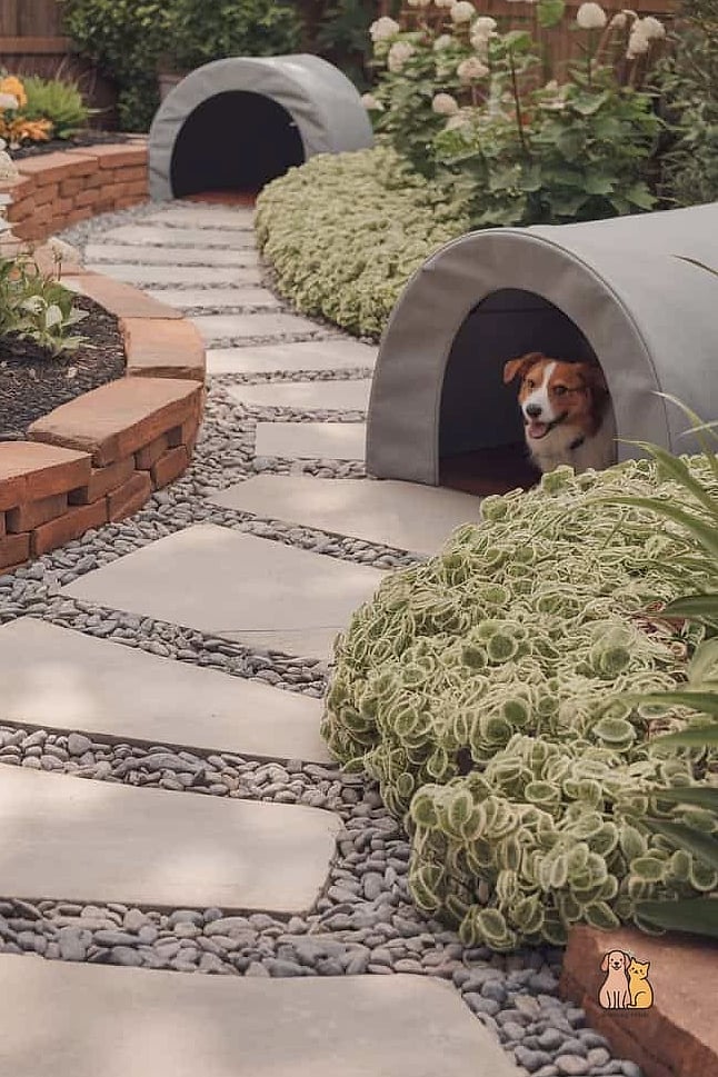 22 Genius Outdoor Dog Shelter Ideas That Are Totally Worth It 21 The Stone and Timber Shelter
