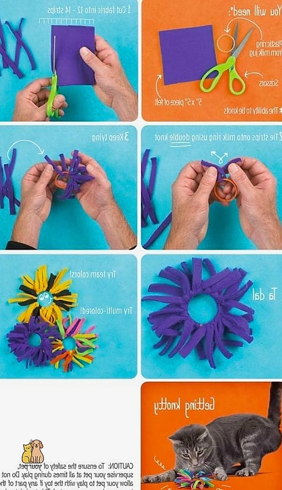 Straw Wreath Chew Toy