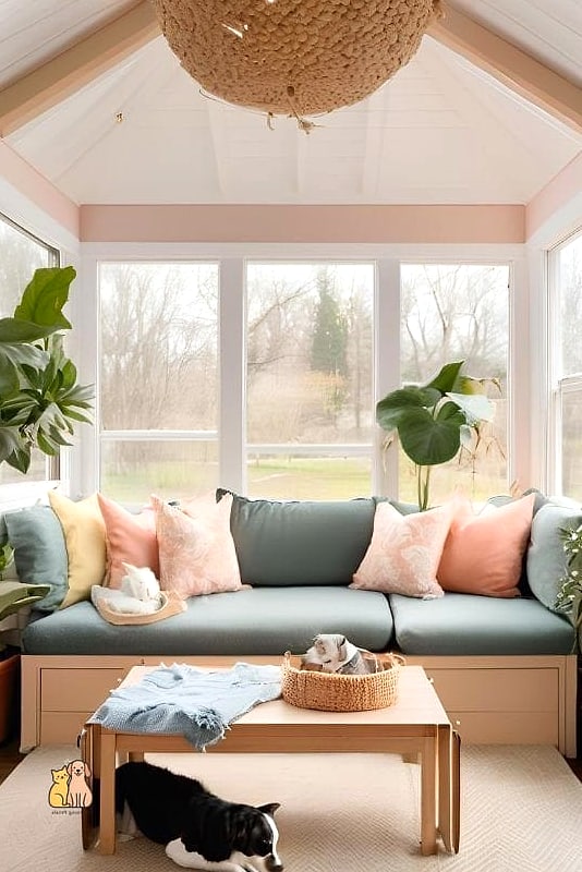 The Sunroom Fish Tank Nook