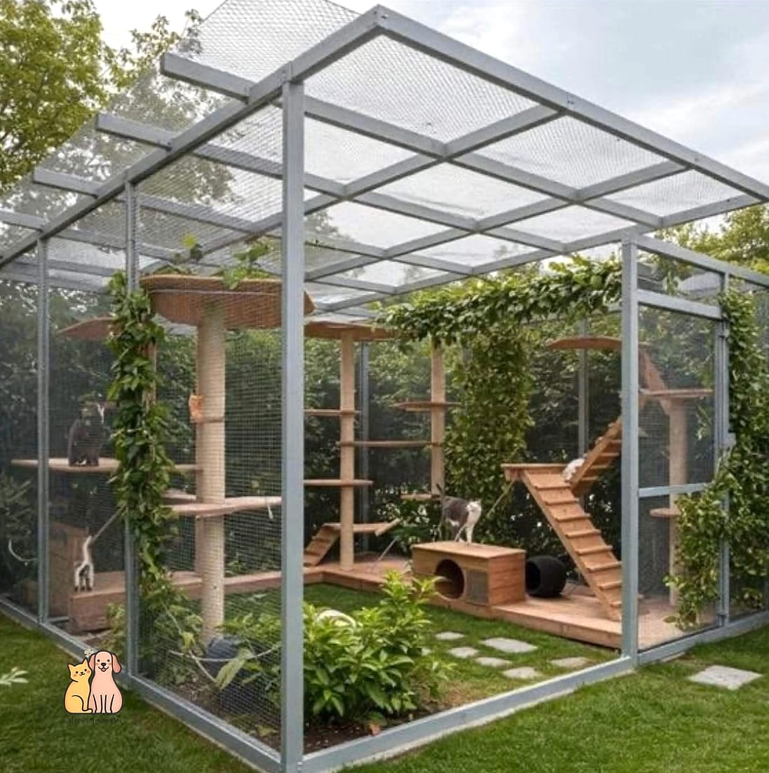 The Sunroom-Style Glass Catio