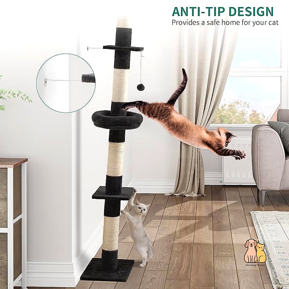 The Tall Sisal Rope Tower With Multiple Hideaways
