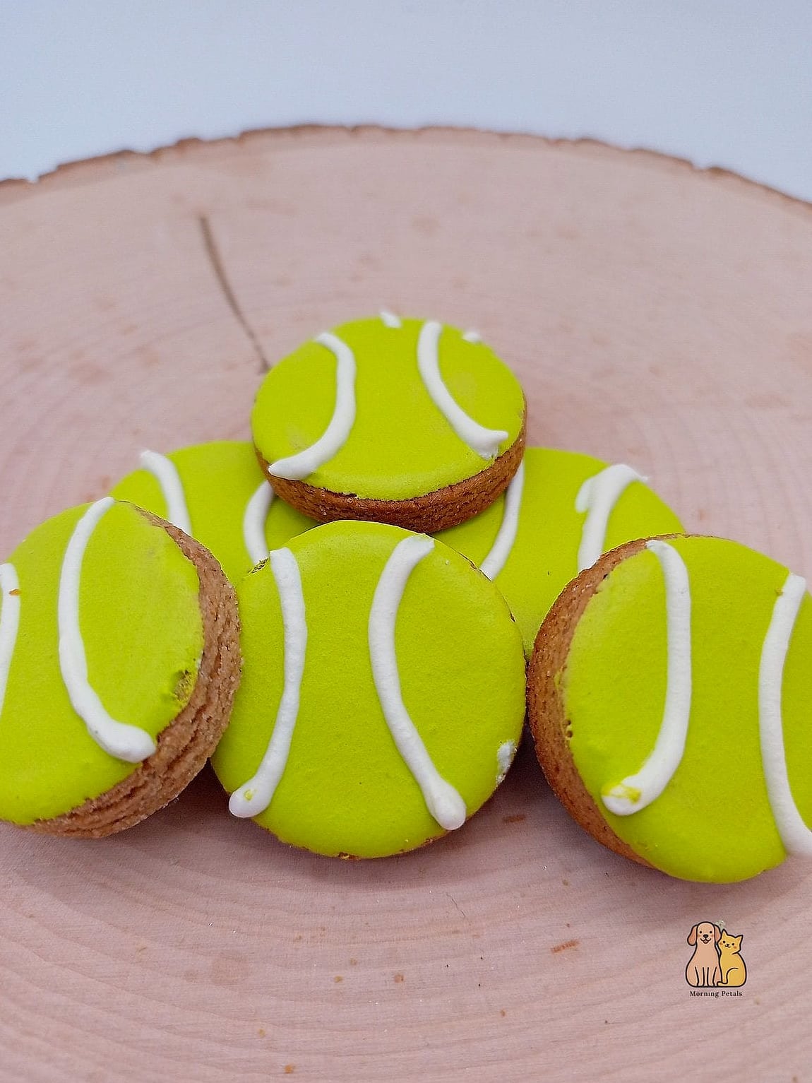 25 Amazing Dog Themed Cookies That Prove Pets Are the Best 12 Tennis Ball Dog Cookies