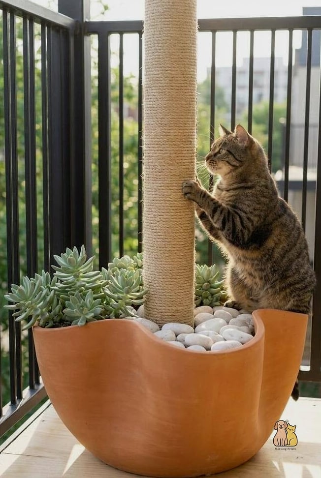 The Terracotta Pot Scratcher