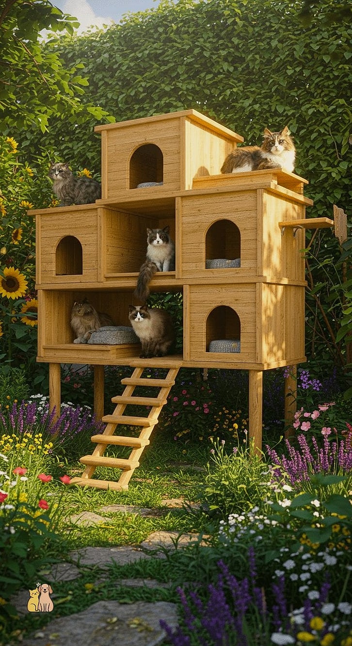 The Tiered Garden Shelter