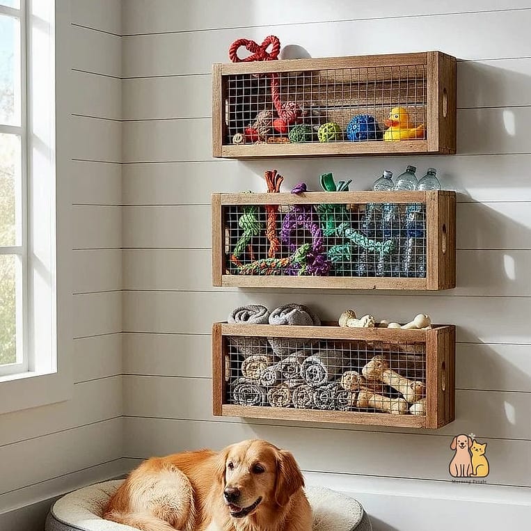 A Toy Storage Bench With Cushion