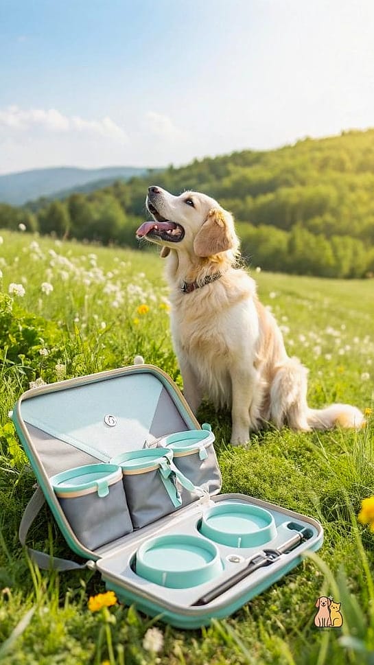 Travel-Friendly Portable Feeding Area