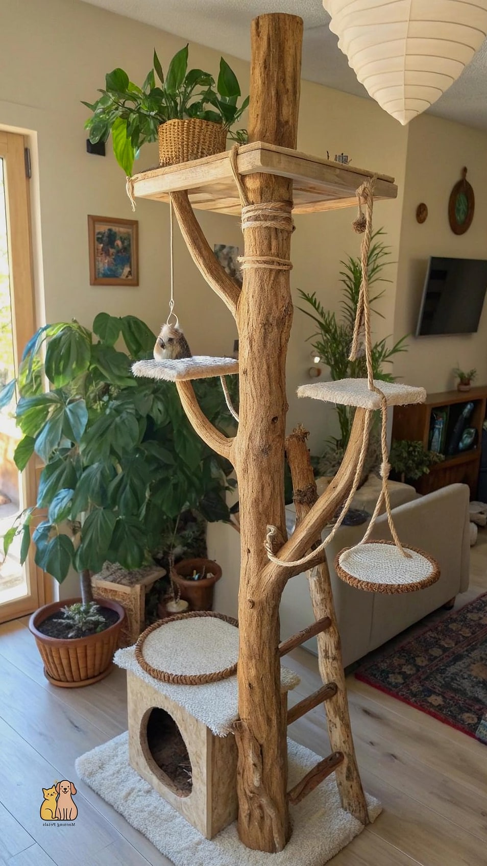 The Tree Branch Cat Tower