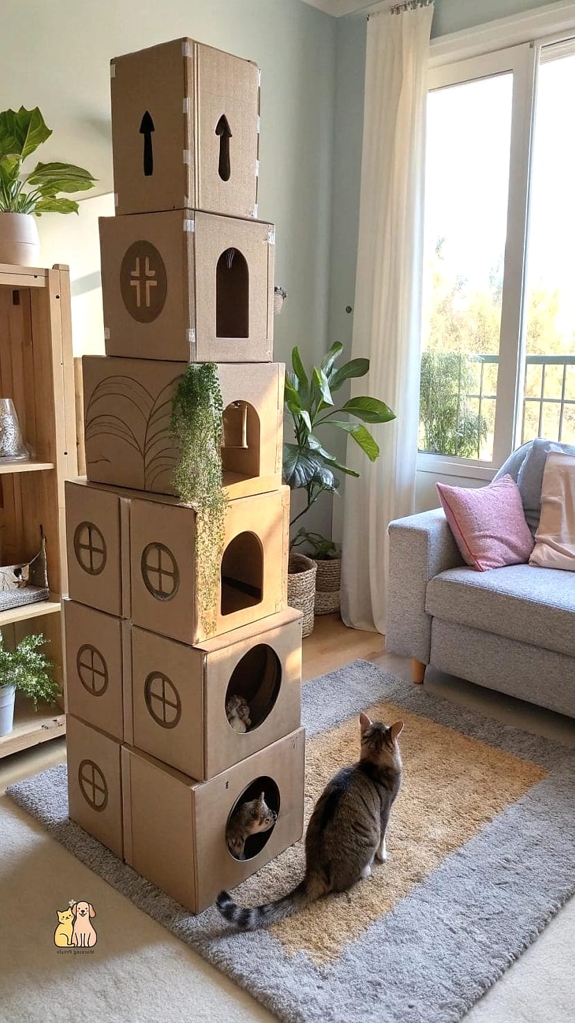 The Two-Level Kitten Starter Tower