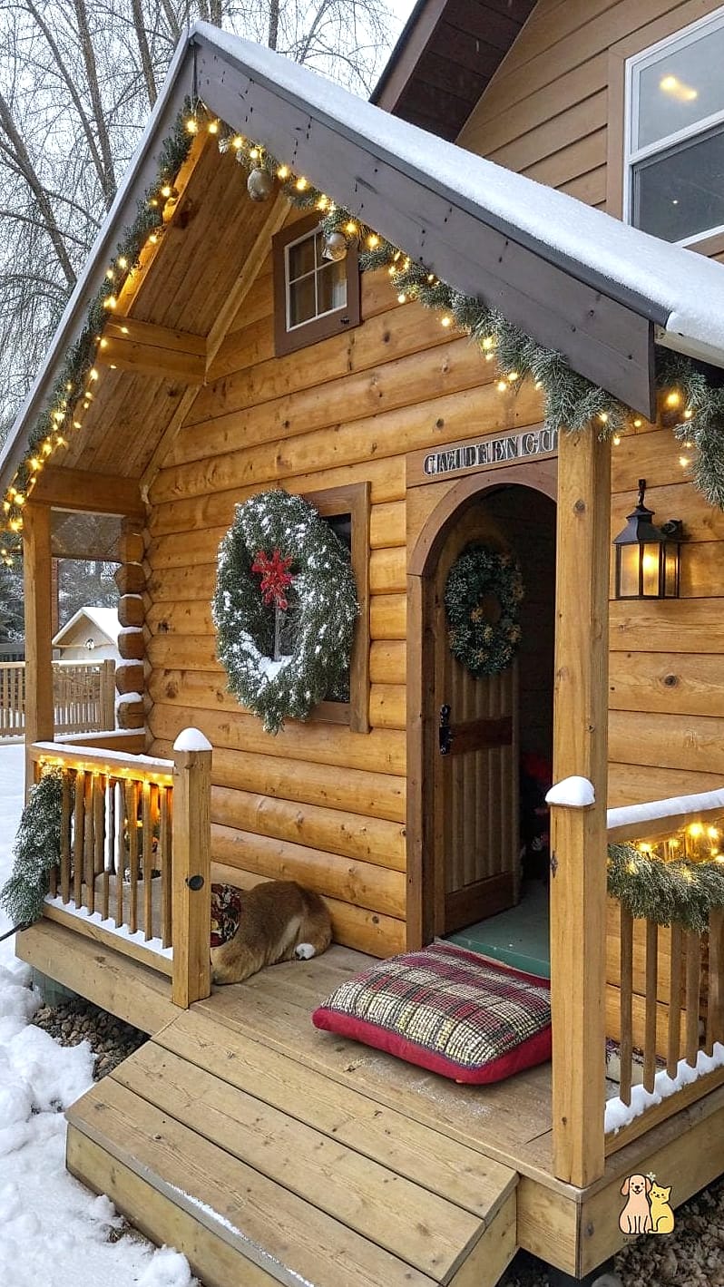 The Two-Story Dog Mansion