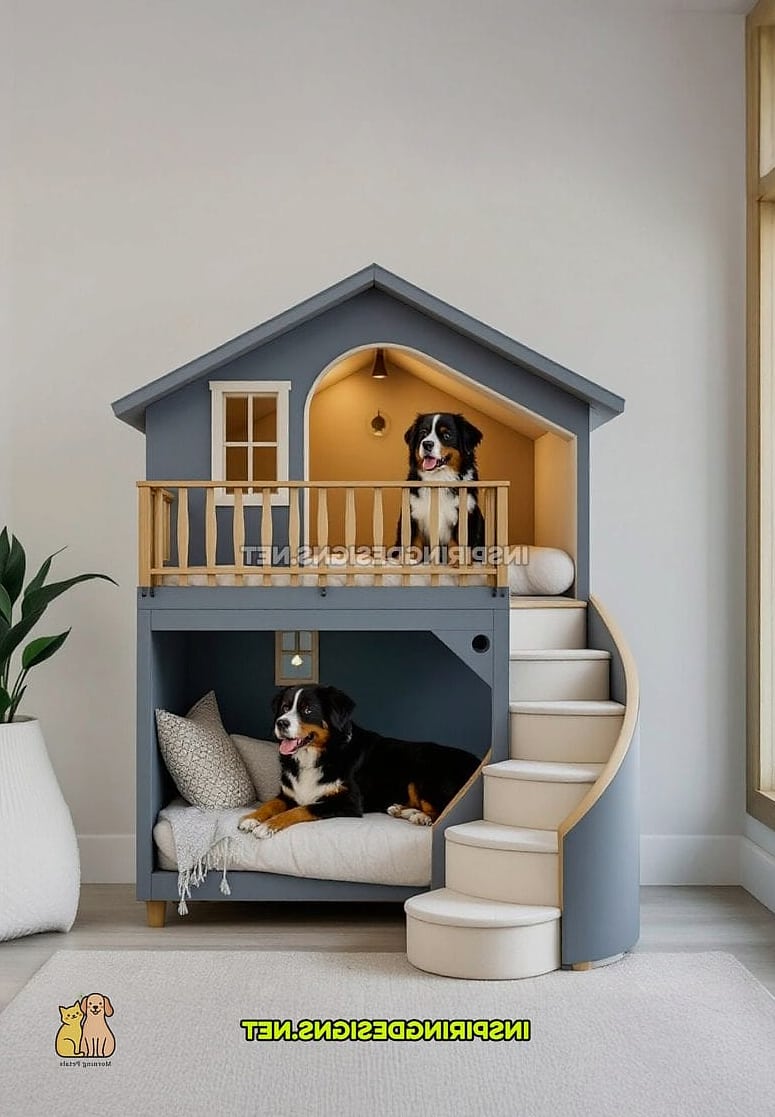 The Two-Story Dog Mansion