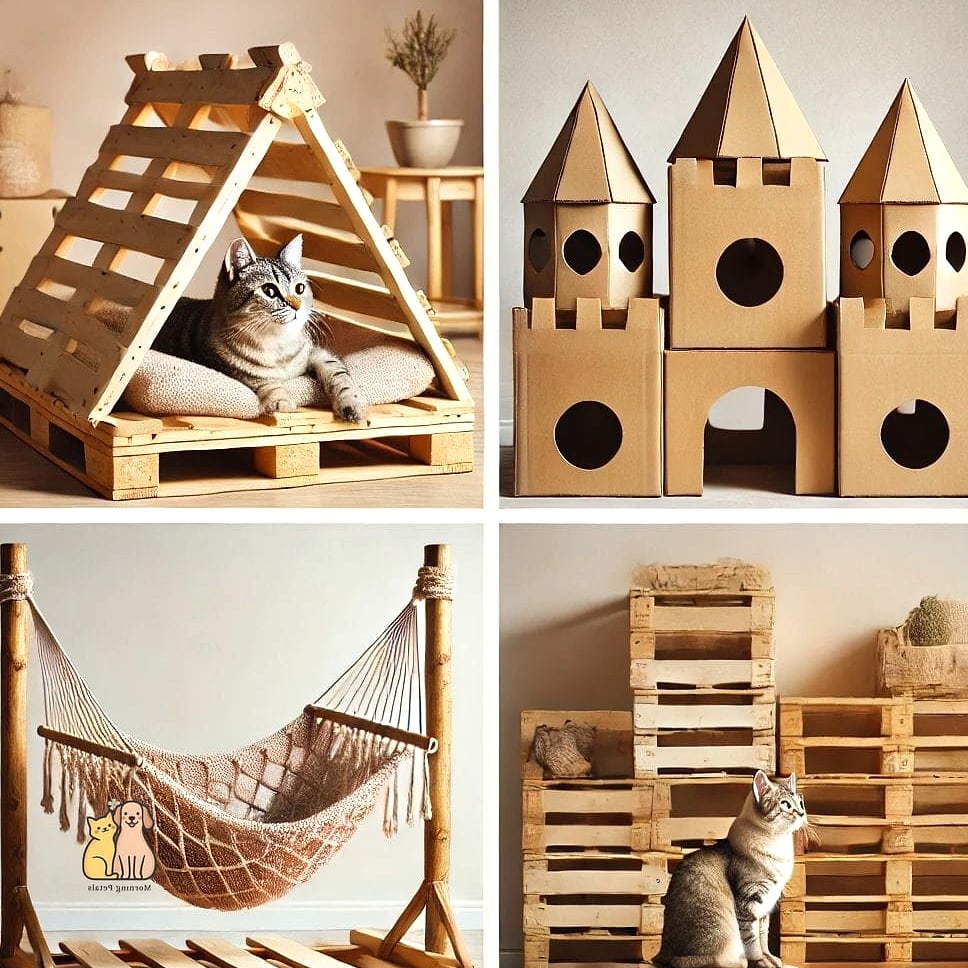 The Two-Story Cat Playhouse