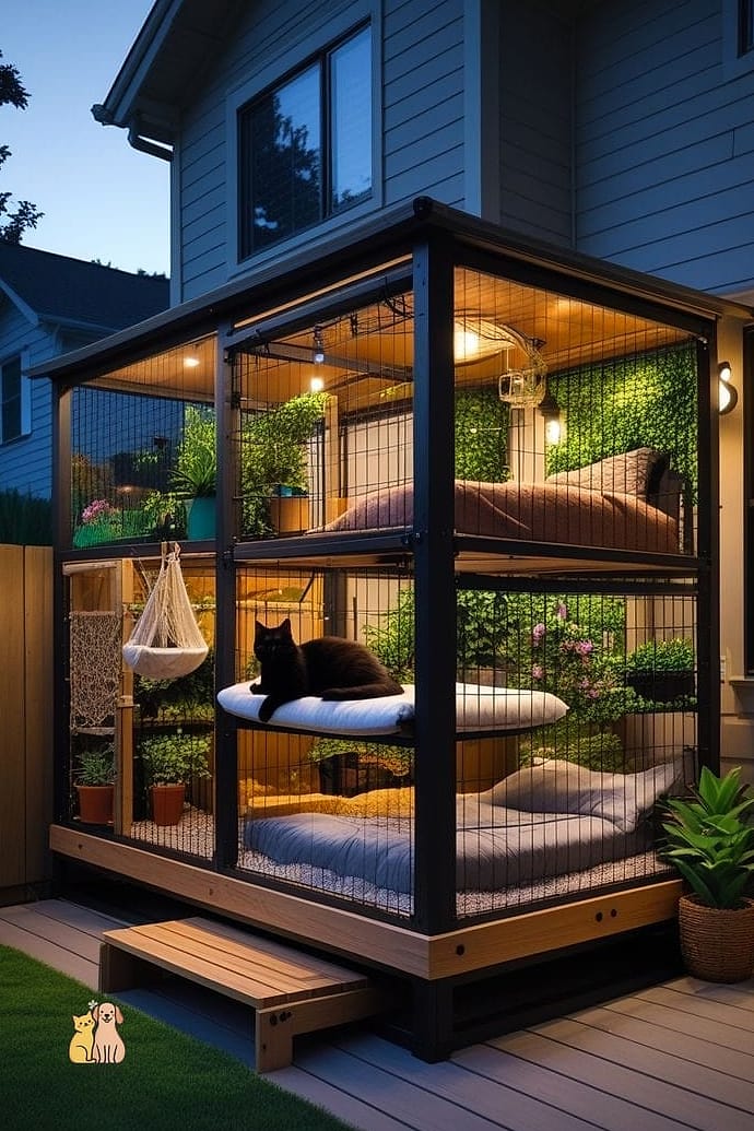 The Two-Story Catio