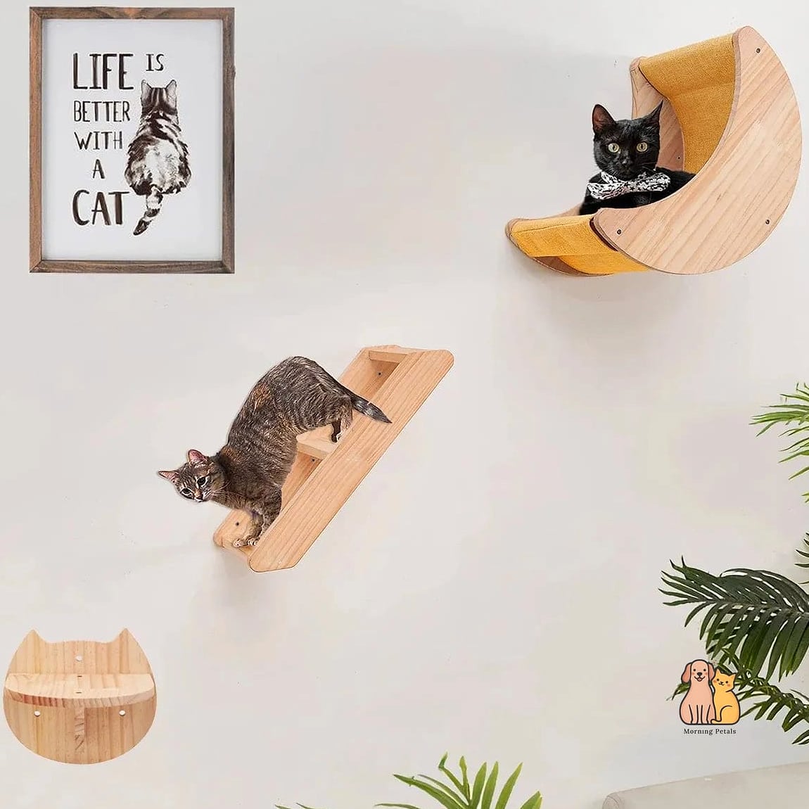 The Two-Tier Cat Balcony