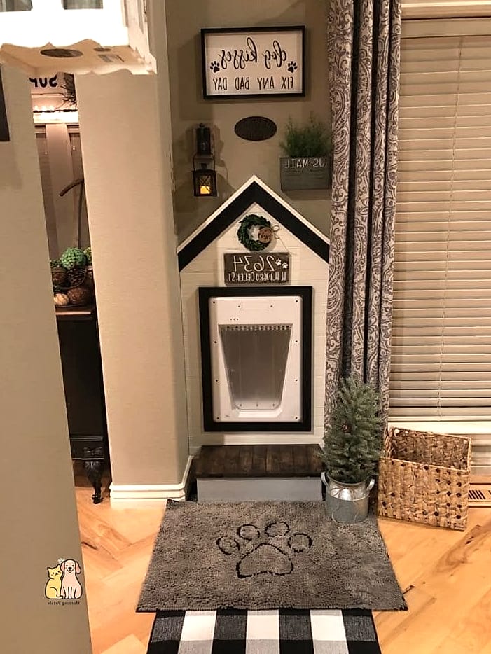 The Two-Tone Painted Flap Frame