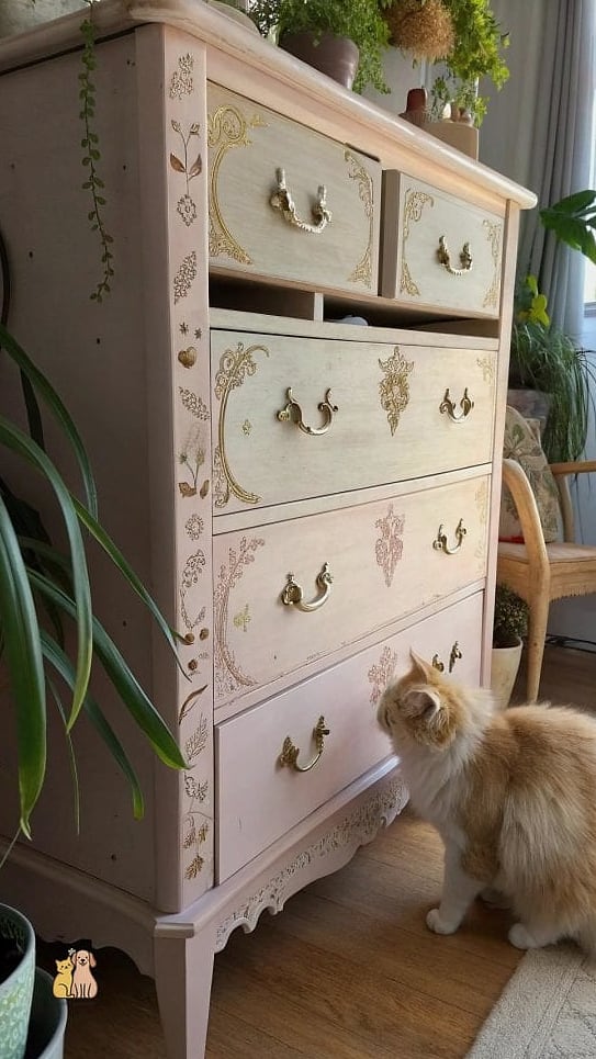 The Two-Tone Painted Dresser
