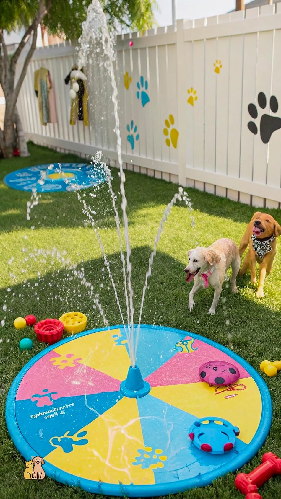 30 Perfect Outdoor Dog Potty Area on a Budget 27 Two-Zone Potty and Play Combo Yard