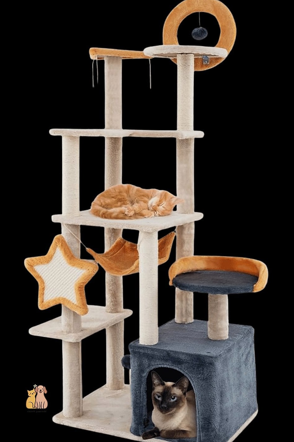 35 Precious Cool Cat Trees That Prove Pets Are the Best 17 The Ultra-Plush Velvet Tower