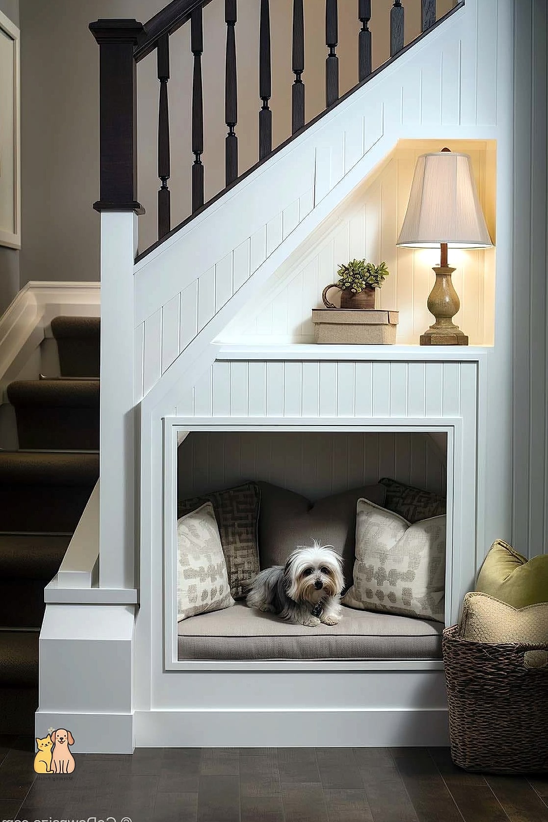 The Under Stair Dog Bathing Station