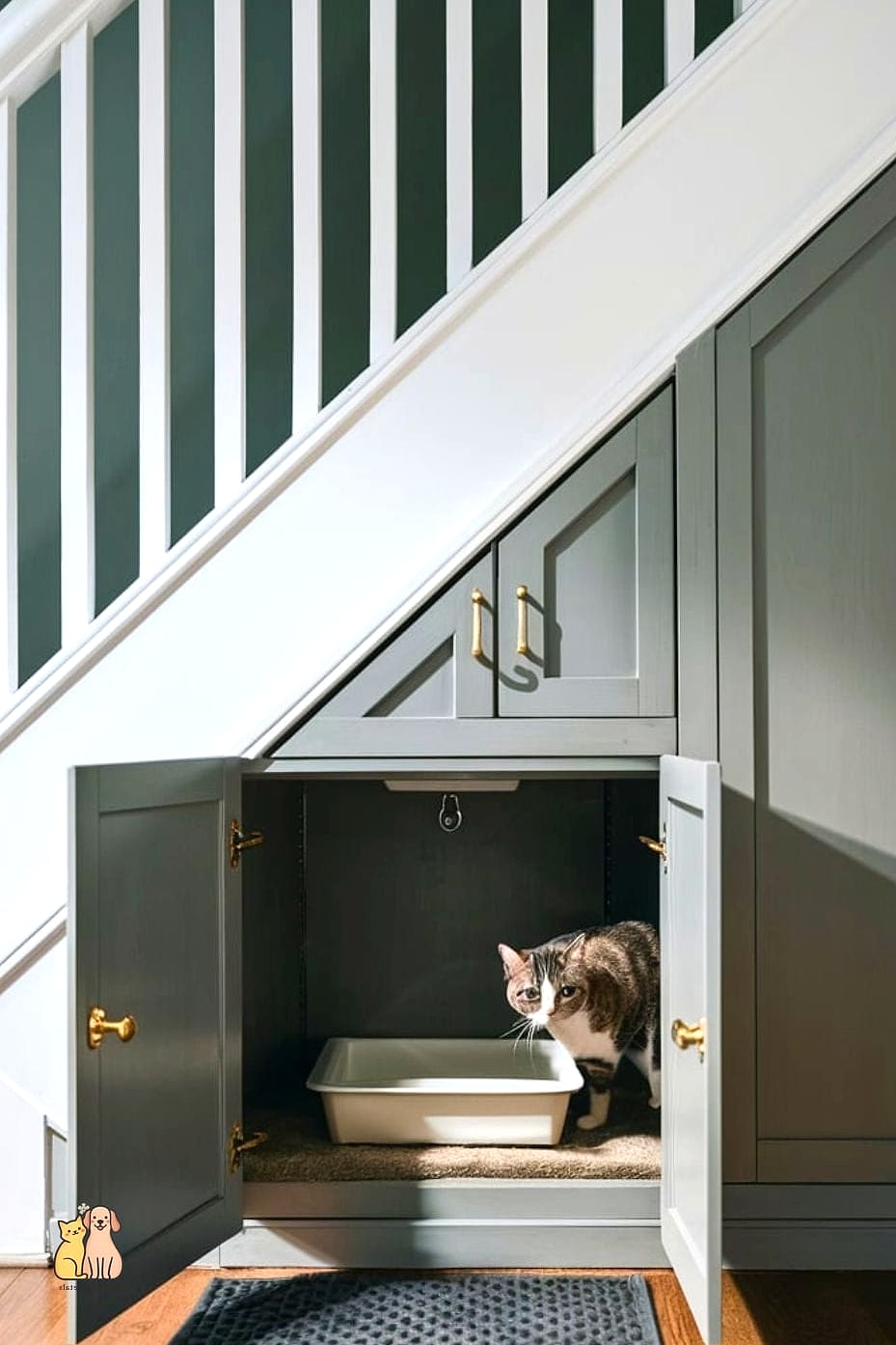 The Under-Stair Nook Shelf