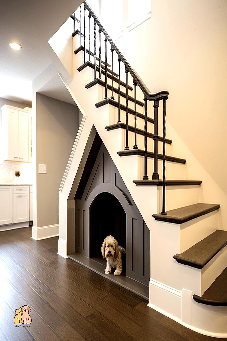 The Under-the-Stairs Snuggle Spot