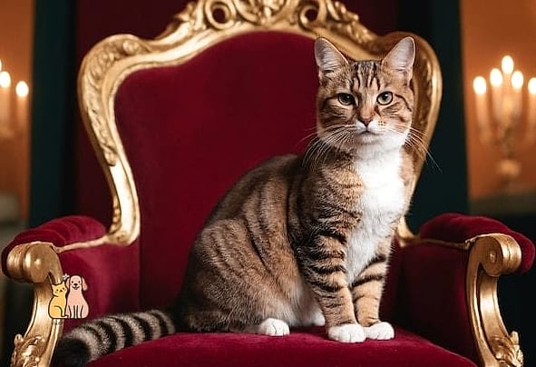 The Velvet Chaise Lounge for Cats