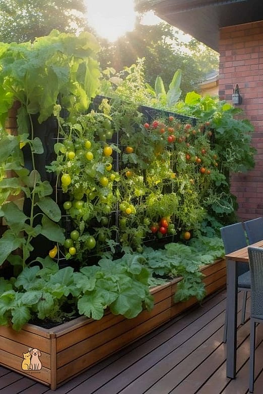 The Vertical Garden Privacy Wall