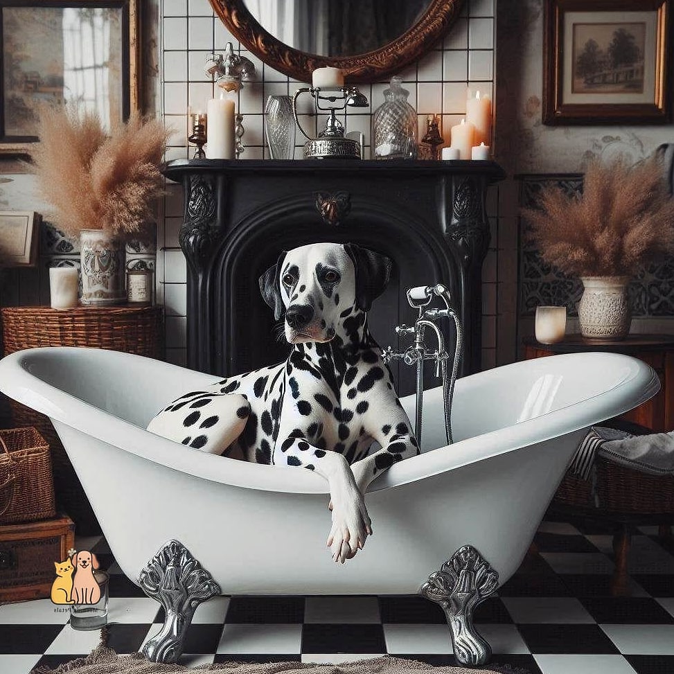 15 Gorgeous Dog Washing Station That Will Restore Your Faith in the World 10 The Vintage Clawfoot Tub Station