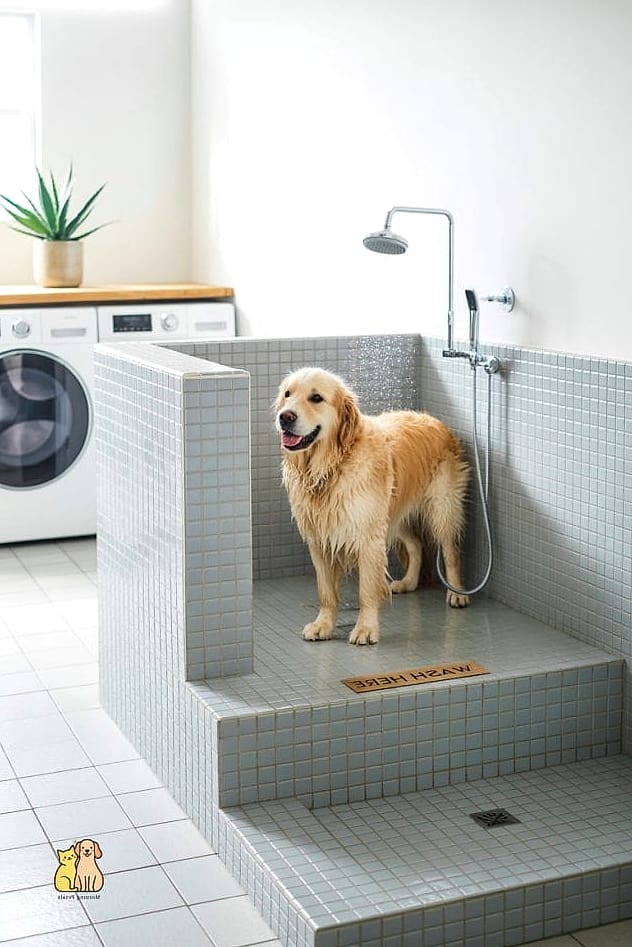 24 Precious Dog Shower In Laundry Room That Will Restore Your Faith in the World 2 The Walk-In Tiled Wash Station