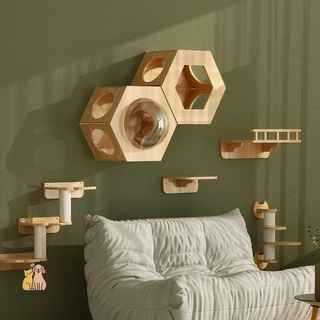 The Wall-Mounted Carpet Shelf