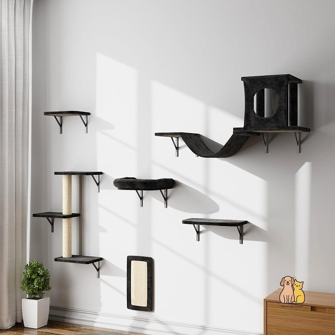 The Wall-Mounted Cat Bridge