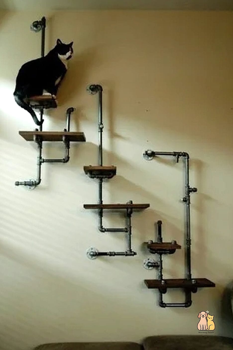 The Wall-Mounted Staircase