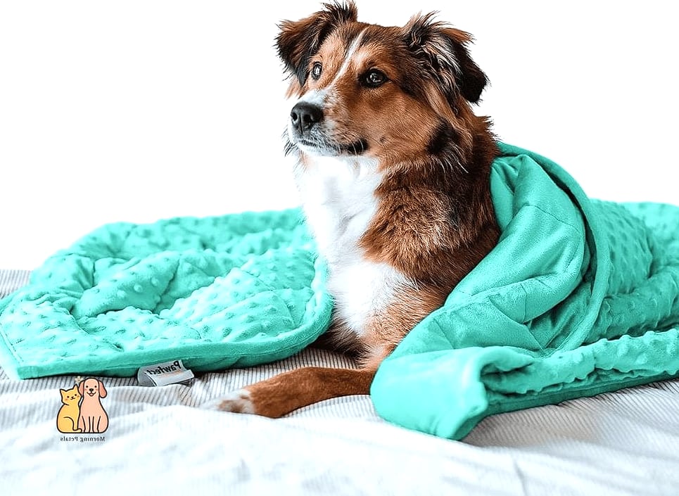 20 Heartwarming Dog Accessories You Need in Your Life Right Now 10 A Weighted Anxiety Wrap