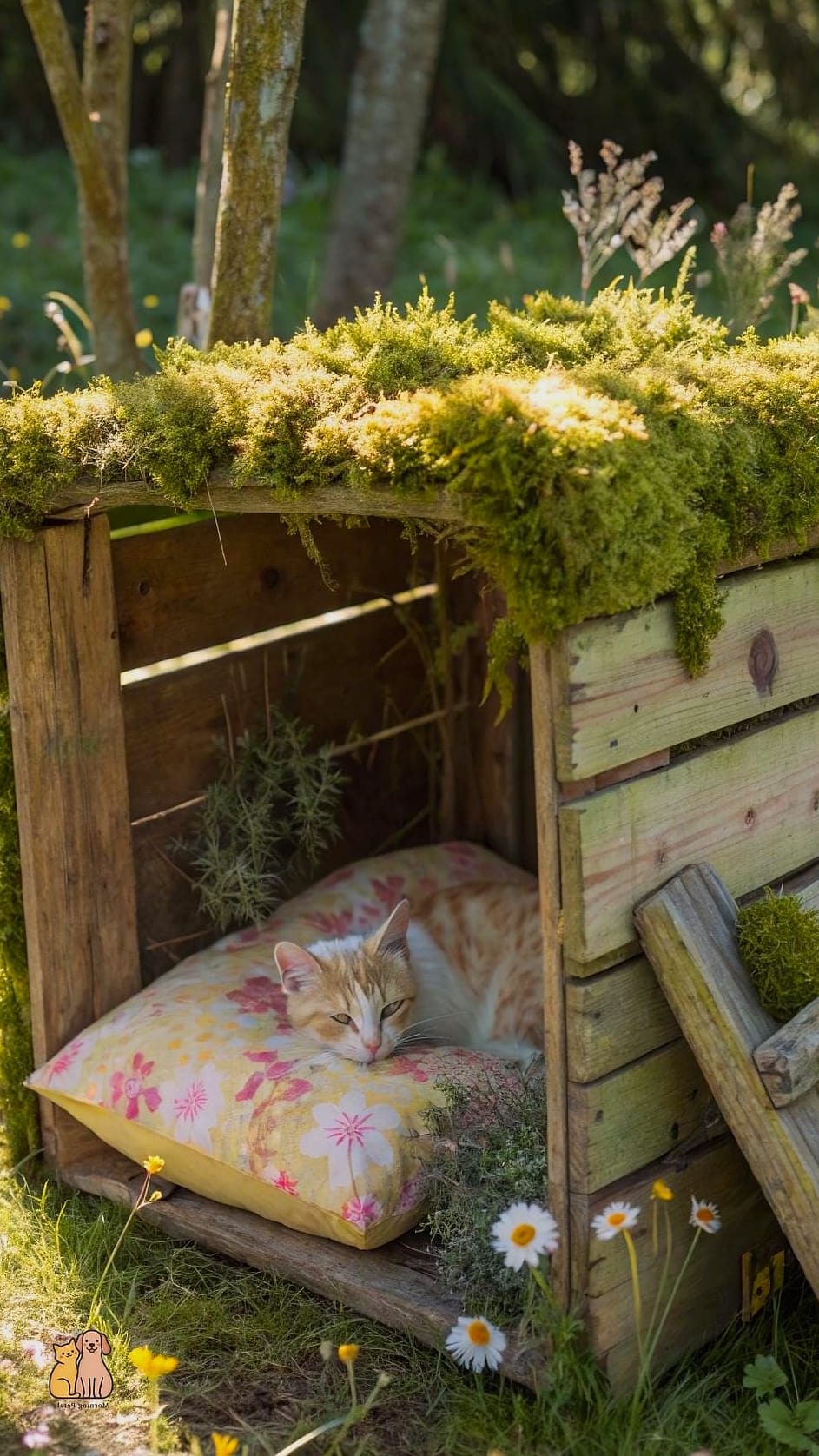 The Wildflower Print Igloo Bed