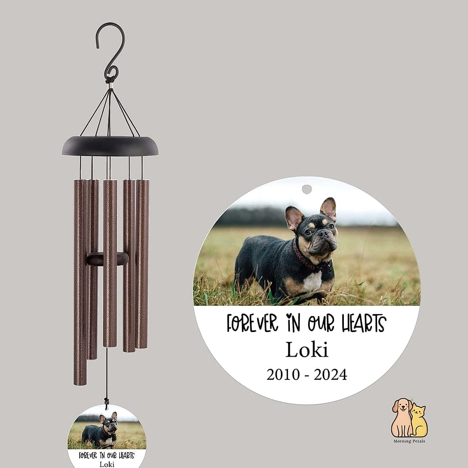 A Wind Chime Memorial Tree