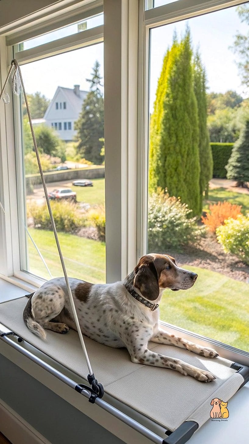 The Window Perch for Dogs Who Love to People-Watch