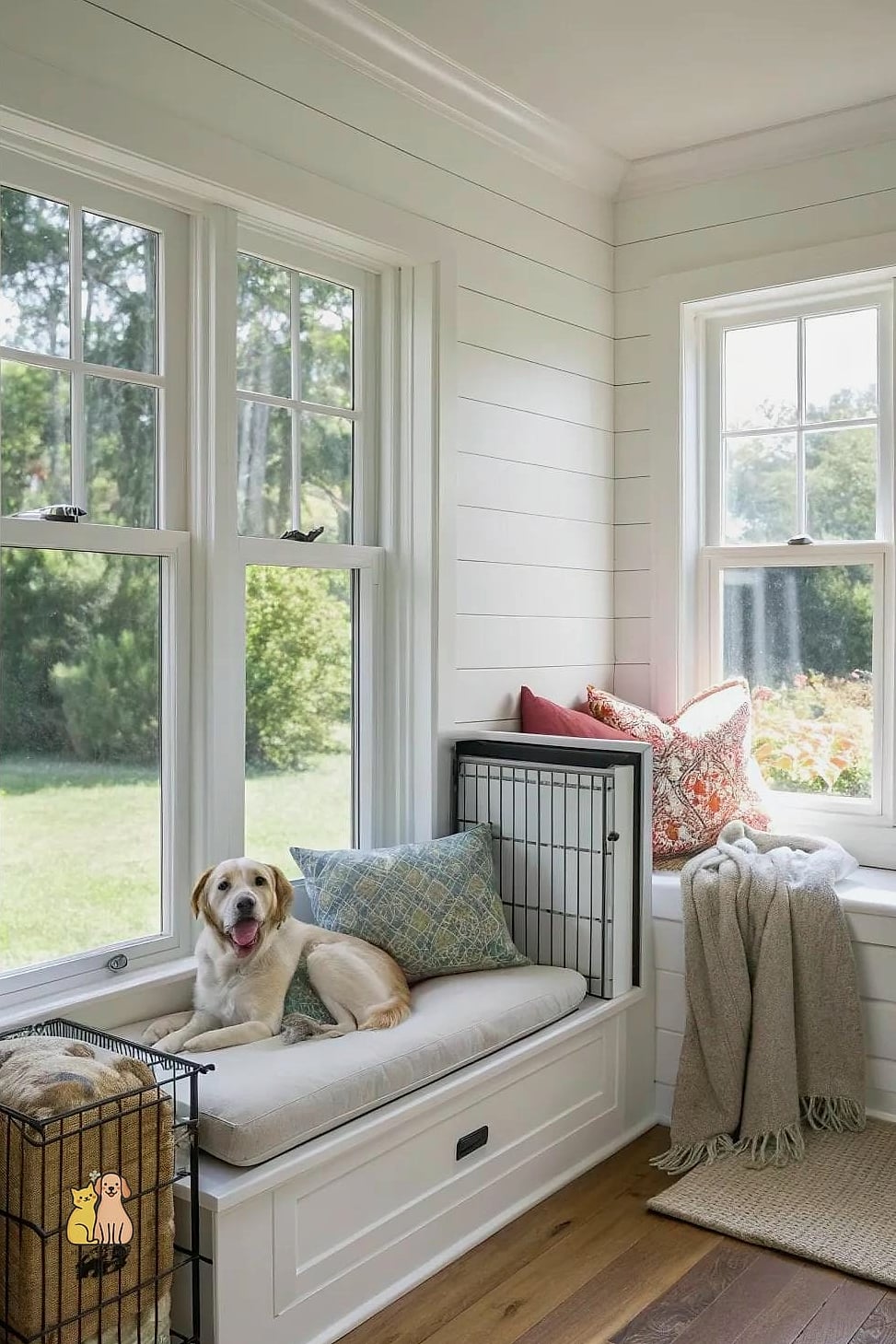 The Window Seat Double Crate