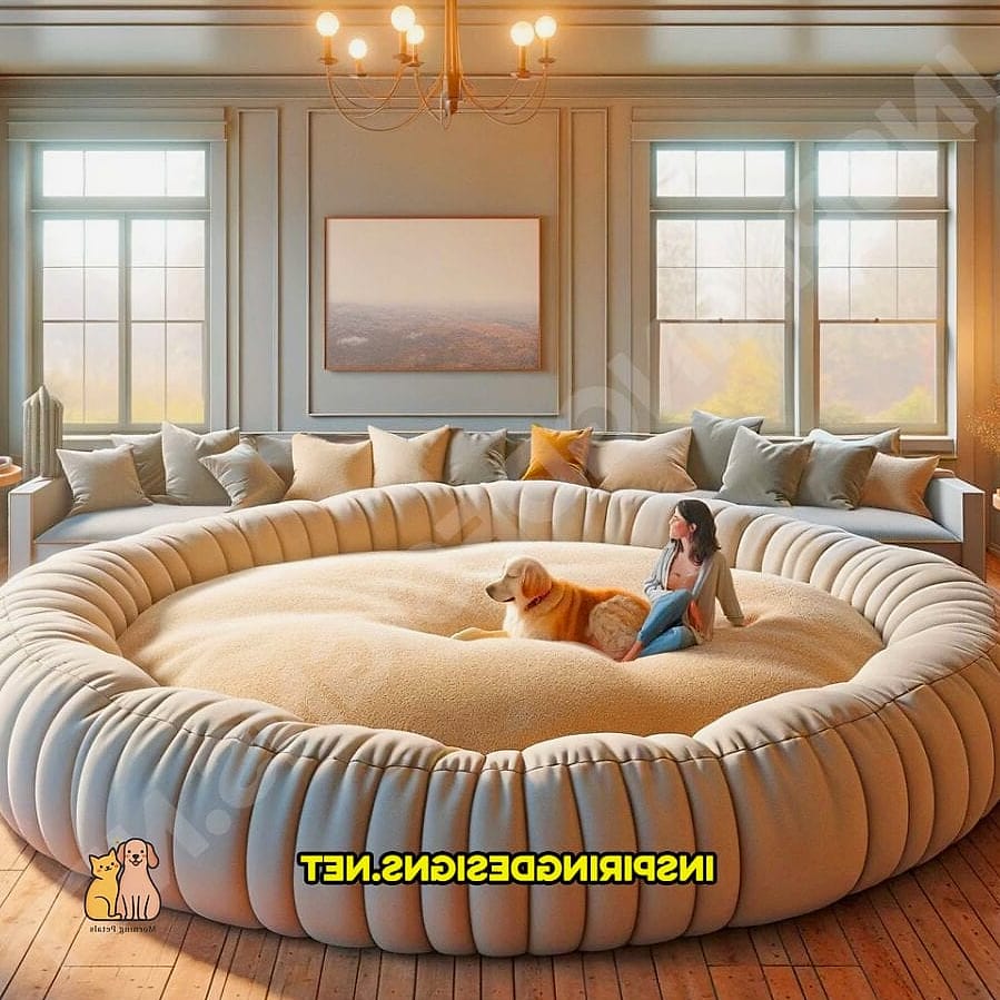 25 Amazing Dog Beds For Humans That Prove Pets Are the Best 18 18. The Window Watching Dog Bed