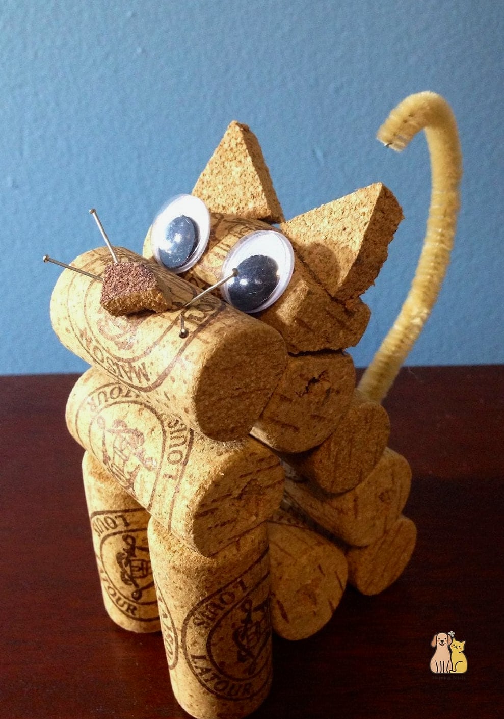 Wine Cork Cat Toys