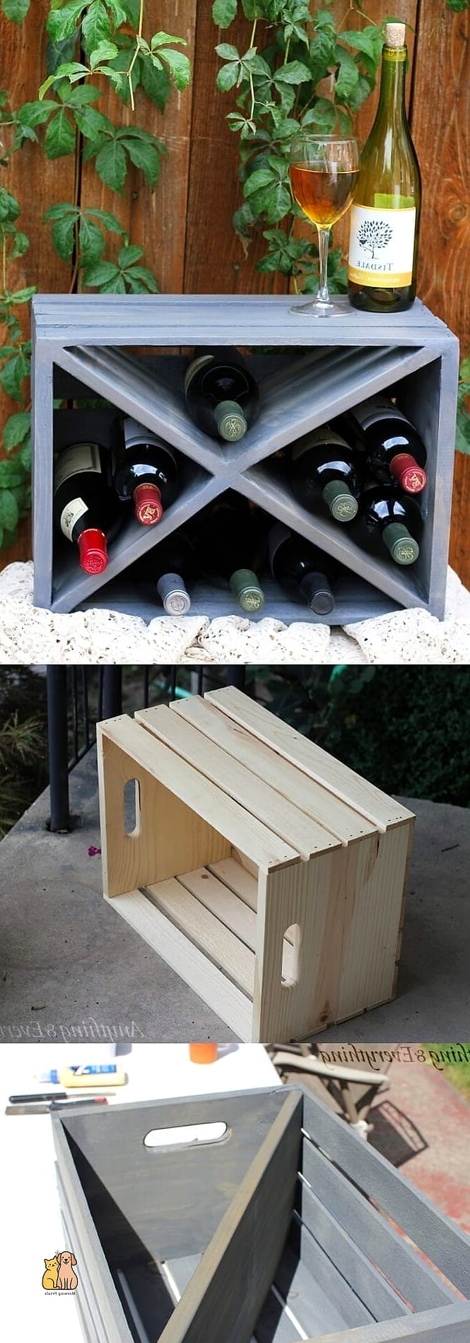 The Wine Crate Stack House