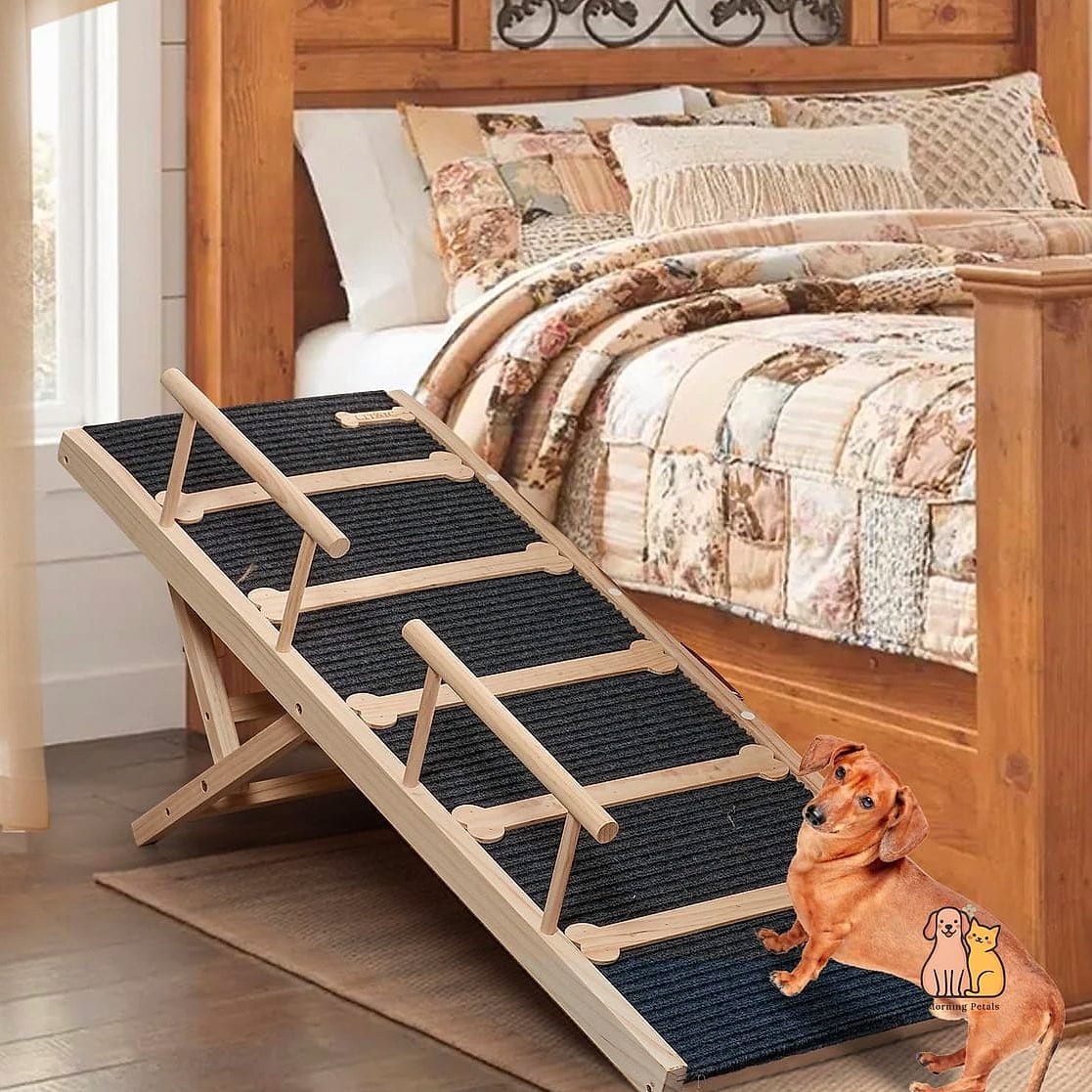 22 Cute Dog Ramps For Boats That Prove Pets Are the Best 8 The Wooden Farmhouse-Style Ramp
