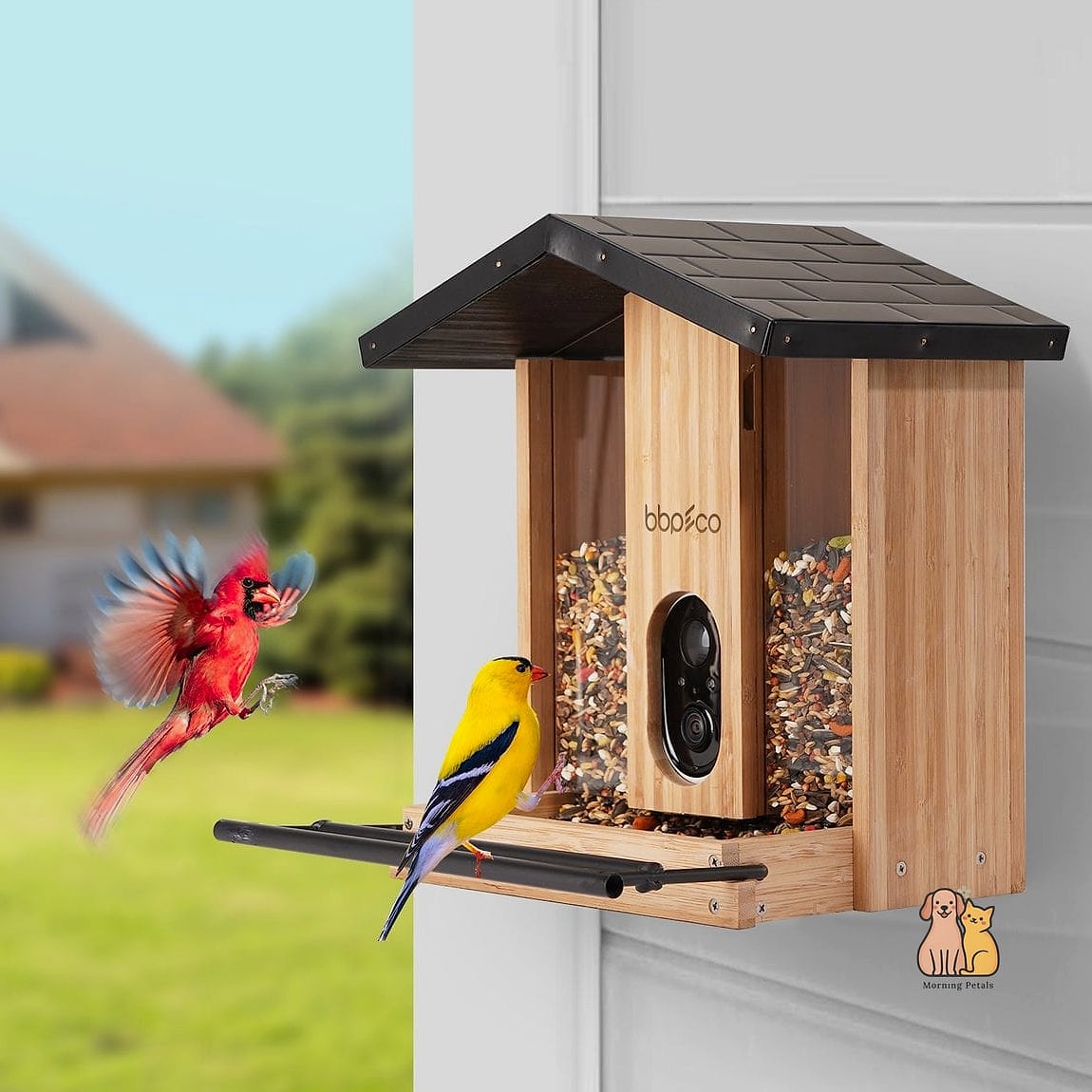 The Wooden-Style Smart Feeder Station
