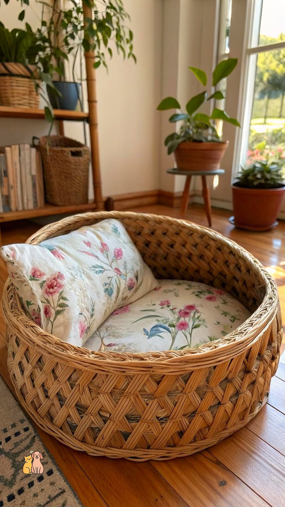 The Woven Straw Hat Bed