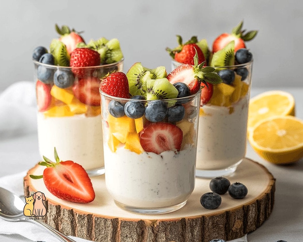 19 Budget-friendly Easy Homemade Dog Treats Your Pet Will Love 19 Yogurt and Fruit Bark