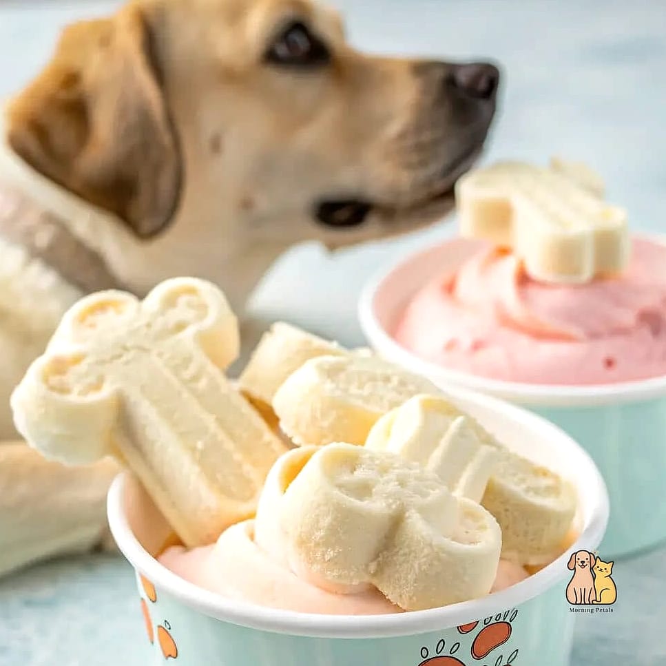 25 Clever Frozen Dog Treats Your Pet Will Beg For More 12 Yogurt and Kibble Frozen Discs